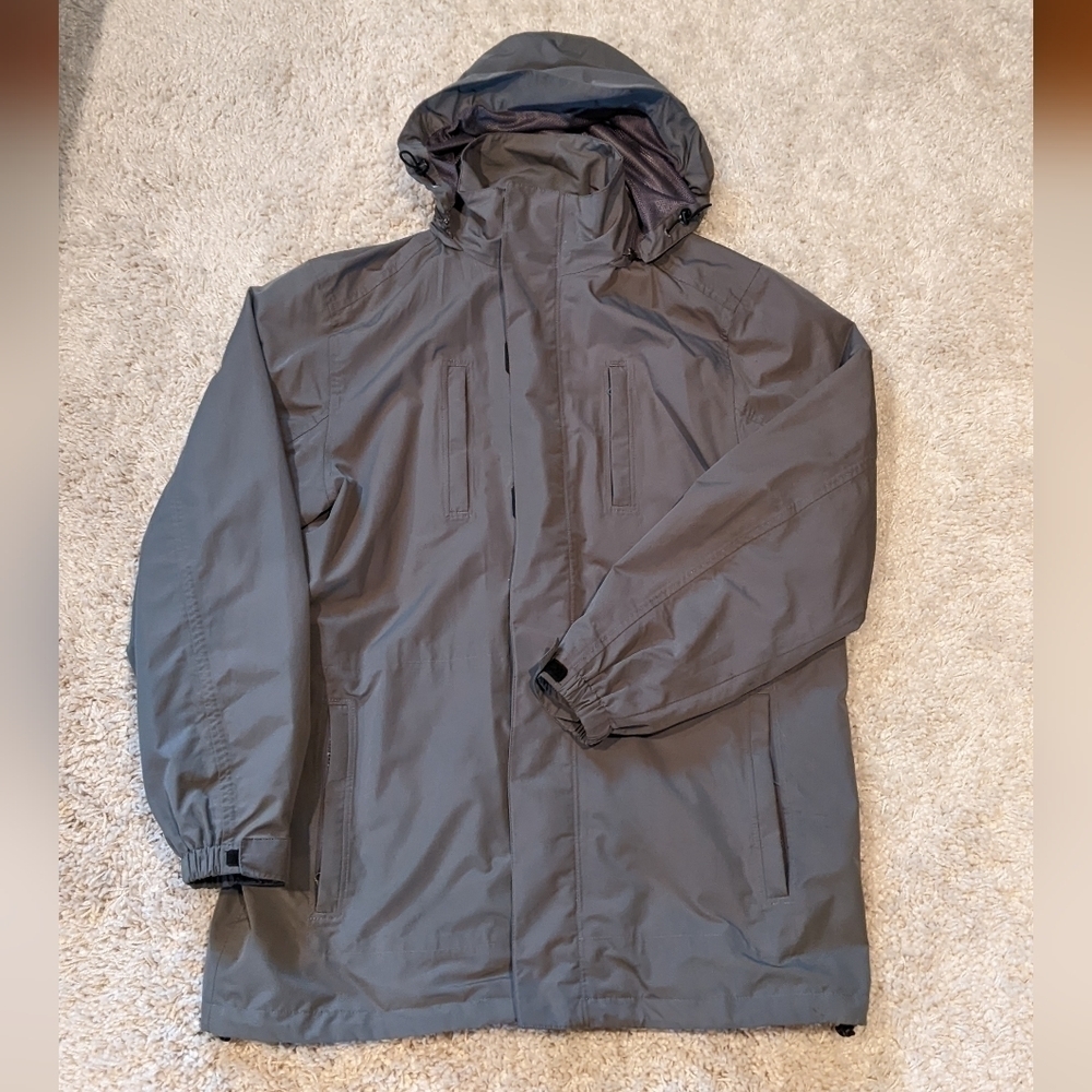 𝅺EDDIE Bauer Weather Edge Jacket Medium Gray